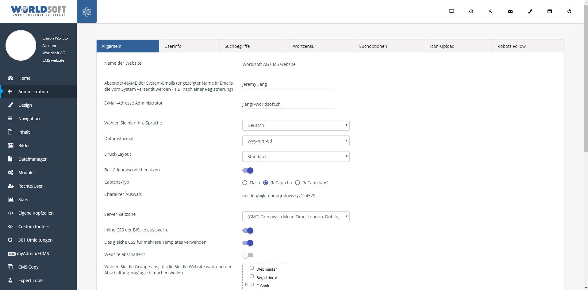 Worldsoft CMS